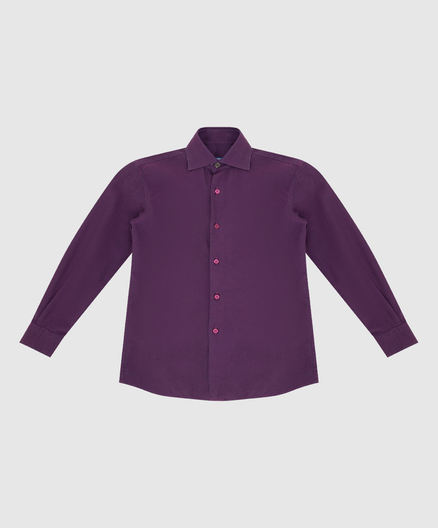Stefano Ricci Children's purple shirt YC004850EX1500