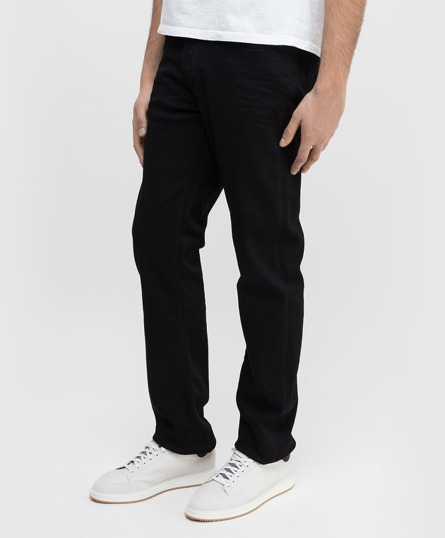 Jacob Cohen Черные джинсы-слим UQL0401S3620 изображение 3