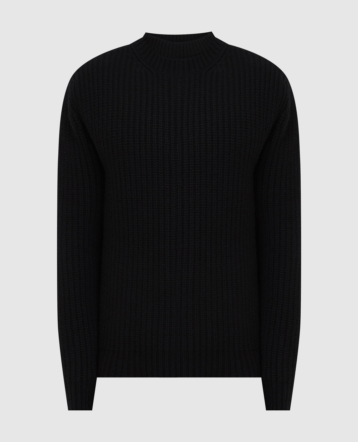 

Свитер из шерсти и кашемира Jil Sander, Черный, Свитера