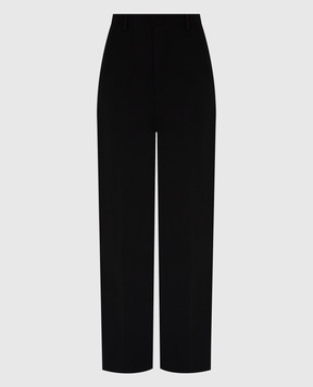 Saint Laurent Черные брюки из шерсти 659796Y288V