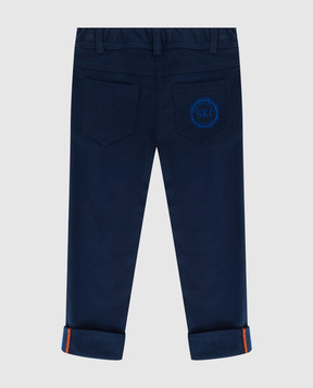 Stefano Ricci Дитячі брюки з вишивкою YAT6S00020NORWIC