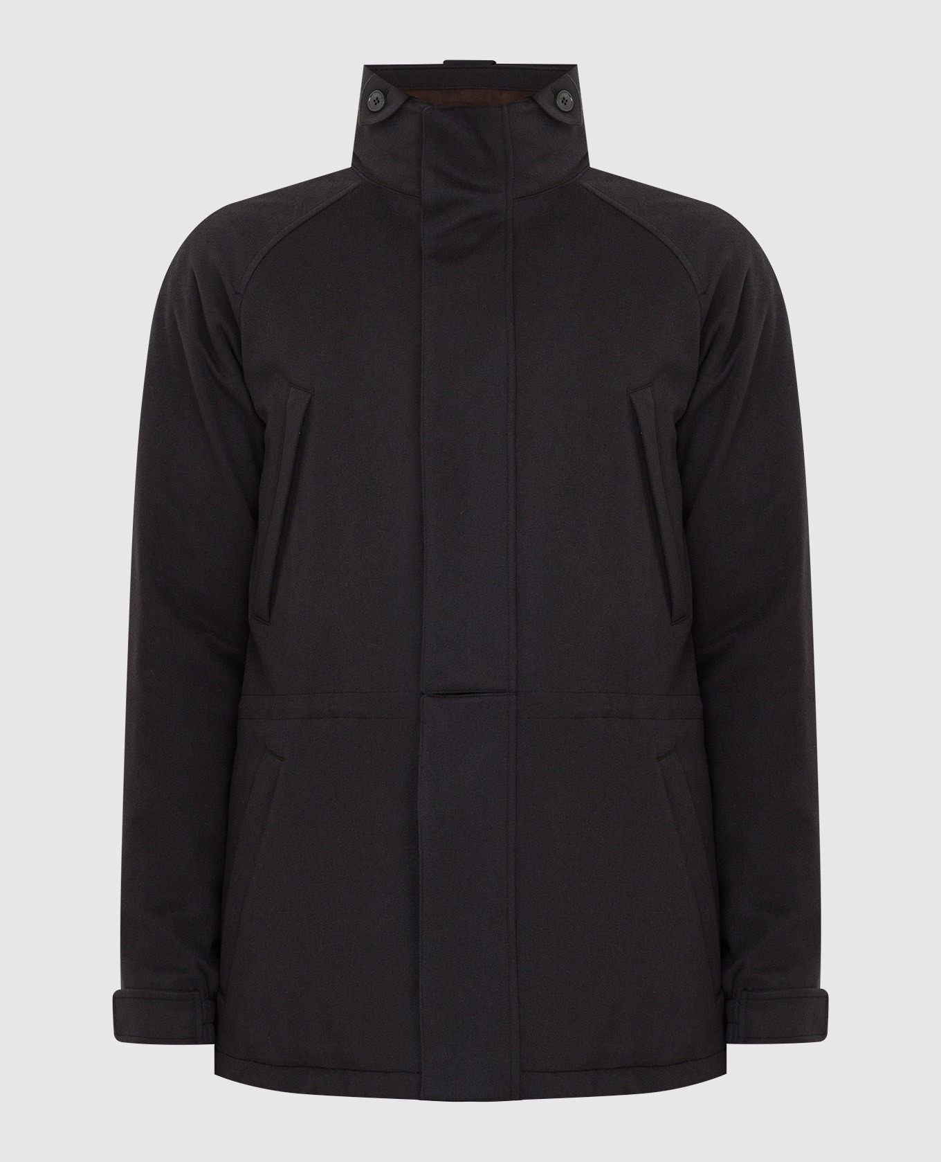 Loro Piana Черная куртка из кашемира FAG4264