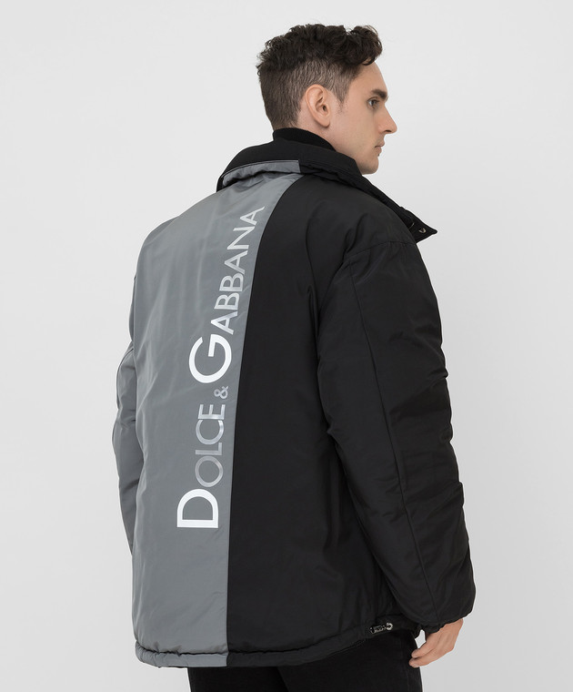 Dolce&Gabbana Двусторонняя куртка из шерсти с логотипом G9UT7TGEU24 изображение 4