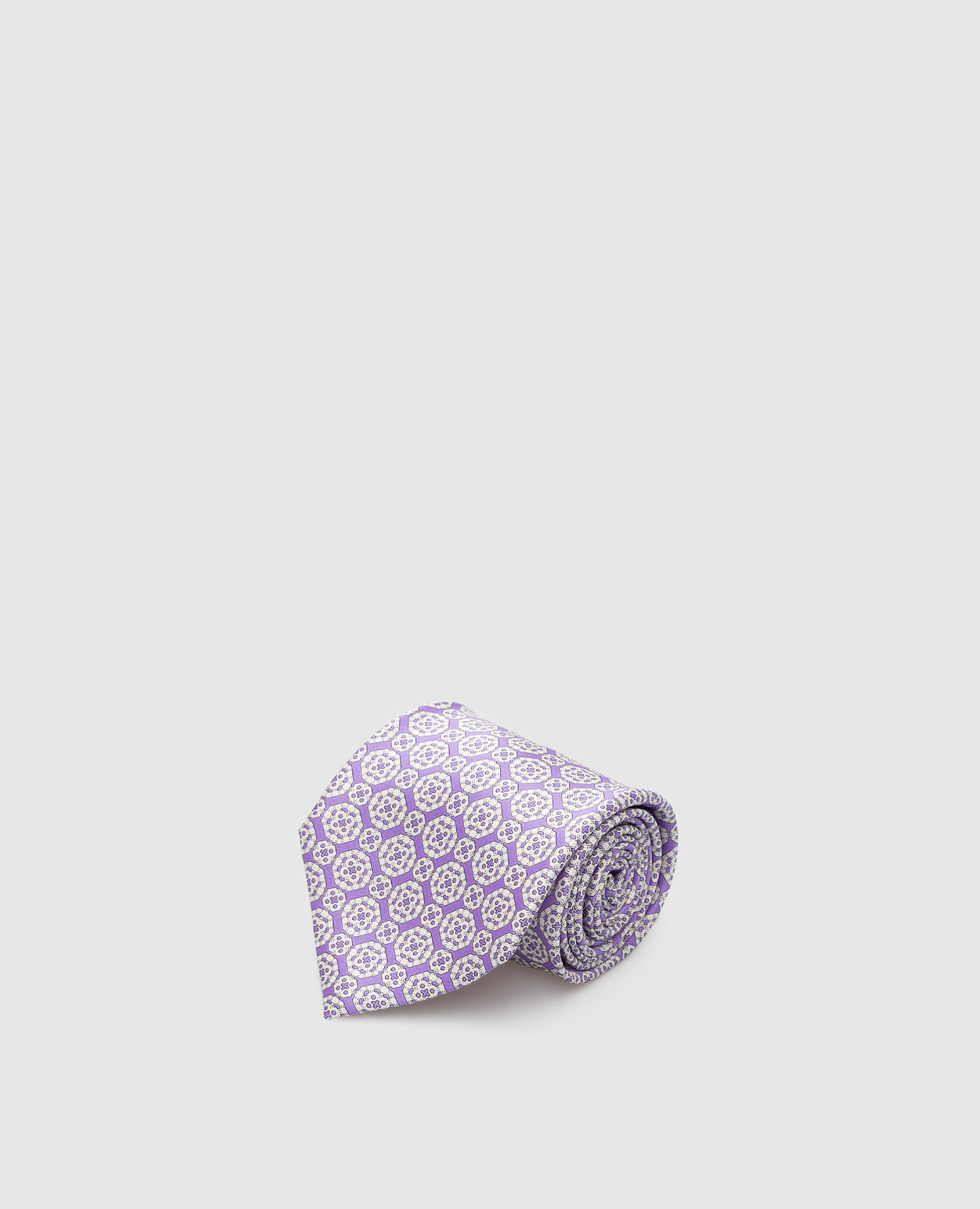 Набор из галстука и нагрудного платка с узором