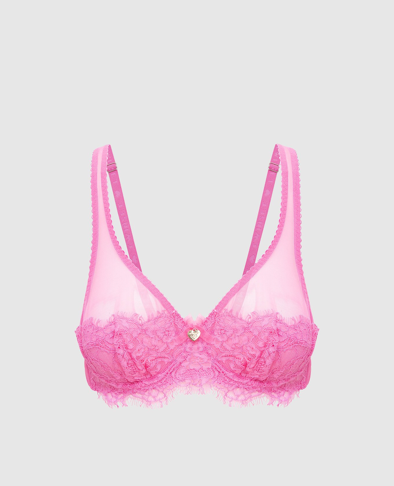 

Розовый ажурный лиф Twin Set, Бюстгальтеры