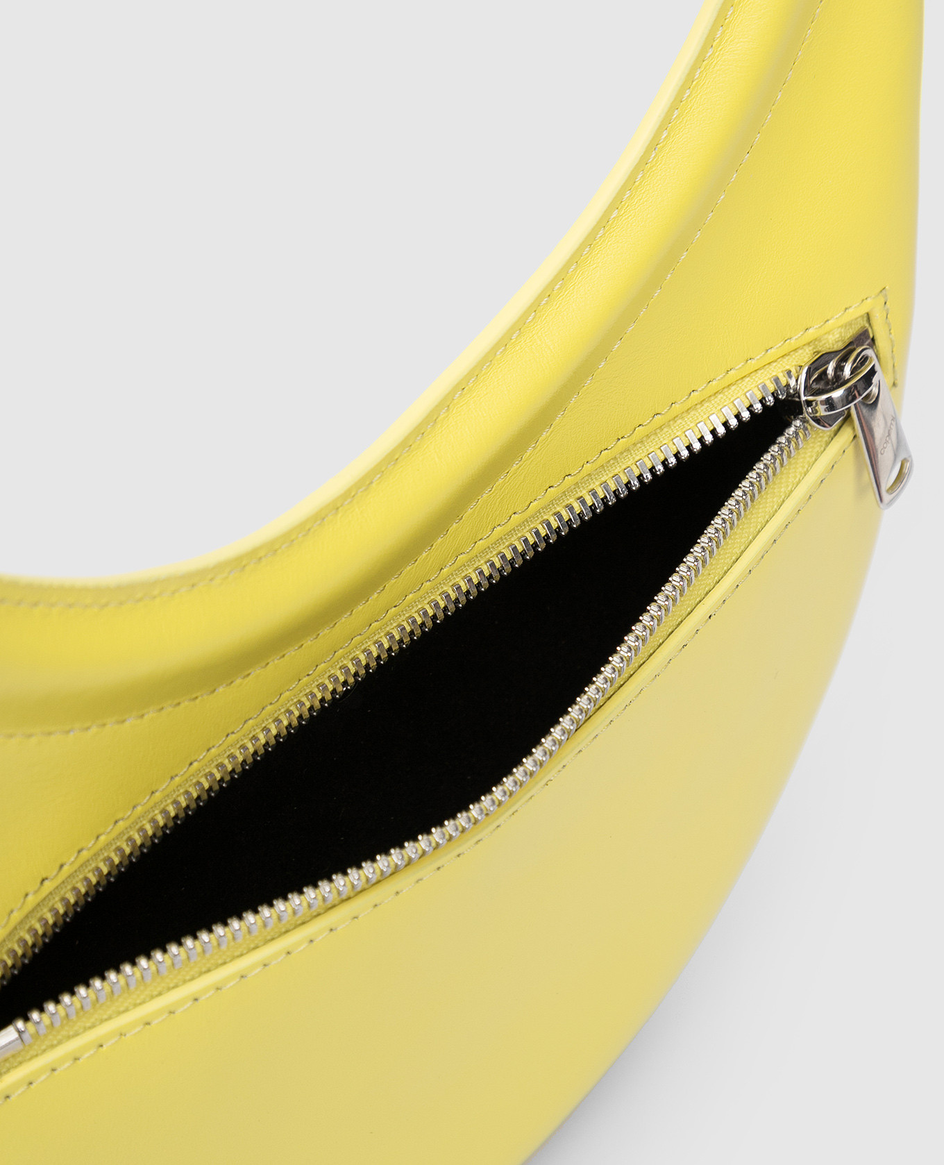 Coperni Желтая кожаная сумка Ring Swipe COPF21BA13405 изображение 4