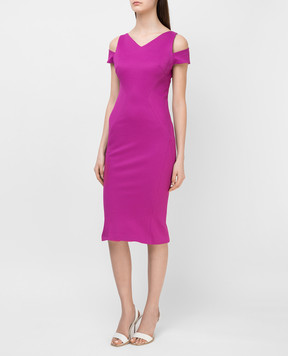 Zac Posen Розовое платье 40548253