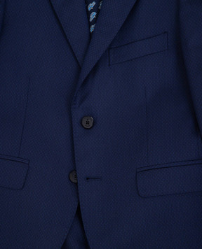 Stefano Ricci Дитячий костюм з вовни у візерунок Y1SF371950W904