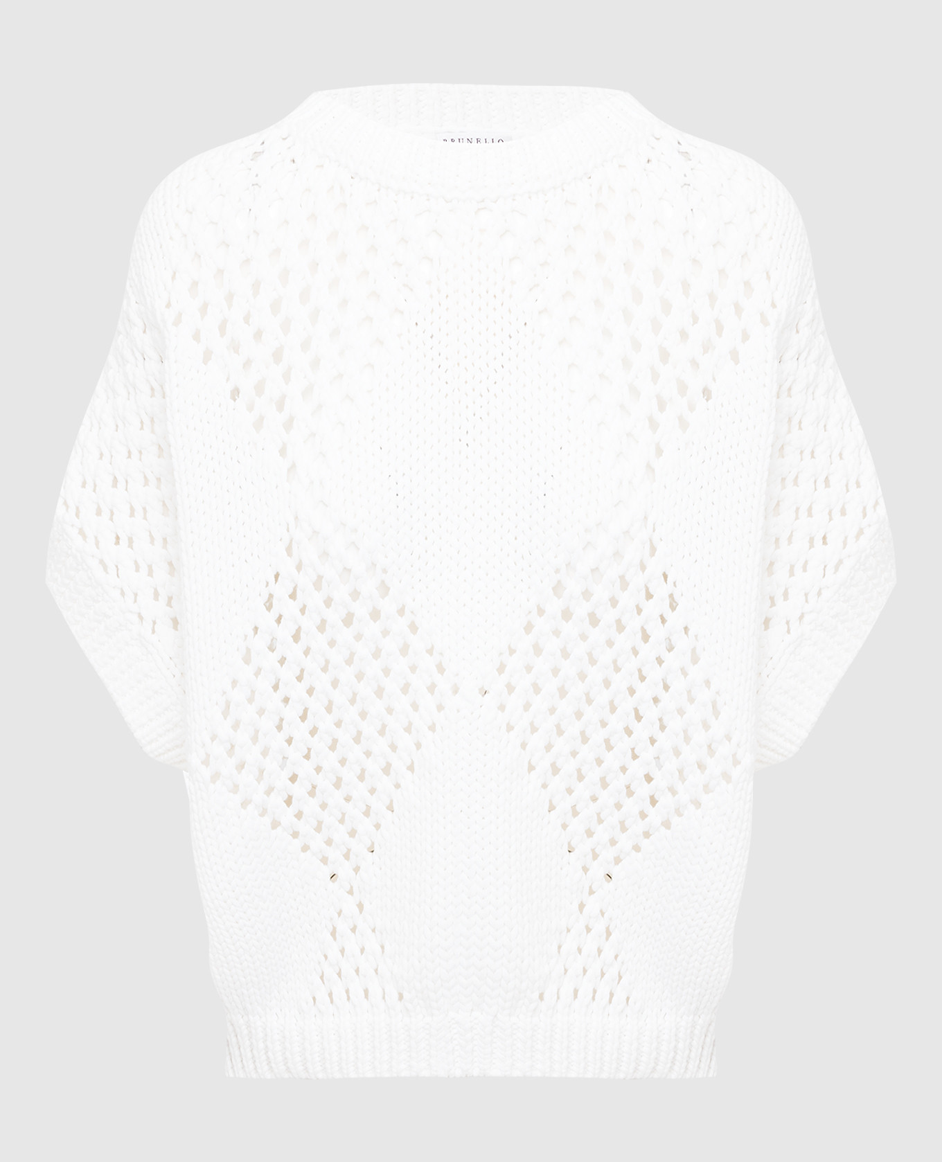 

Белый ажурный джемпер, Джемпера