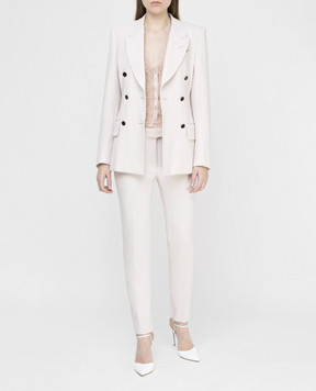 Tom Ford Бежевые брюки из шерсти PAW300FAX431