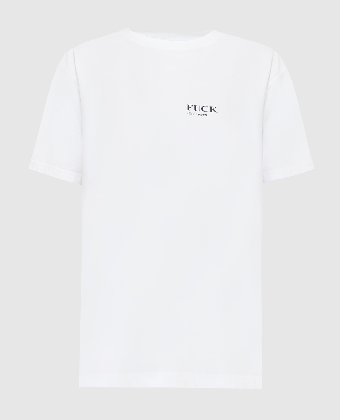 

Футболка с принтом Vetements, Белый, Футболки