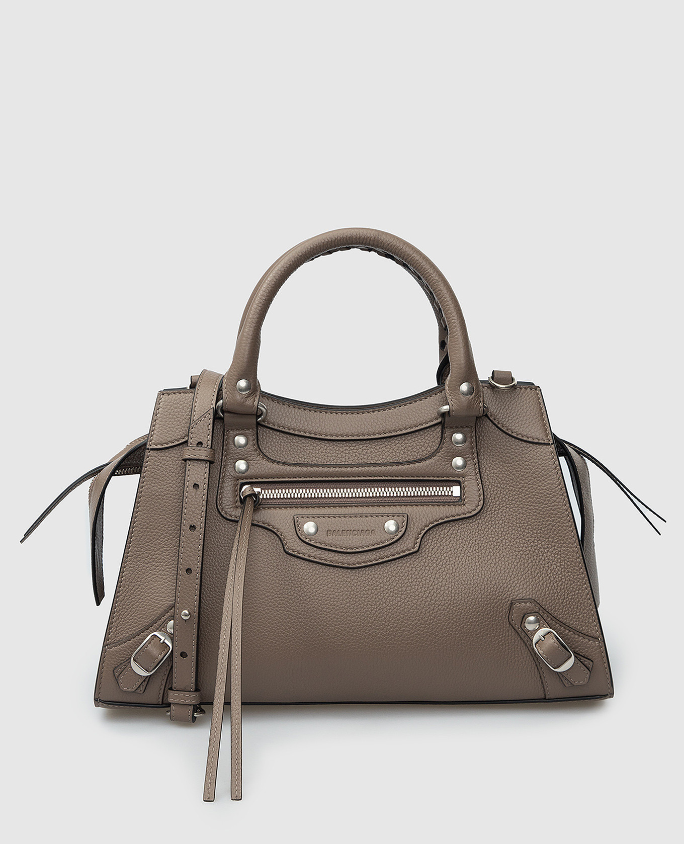 

Кожаная сумка-тоут Neo Classic Balenciaga, Бежевый, Сумки
