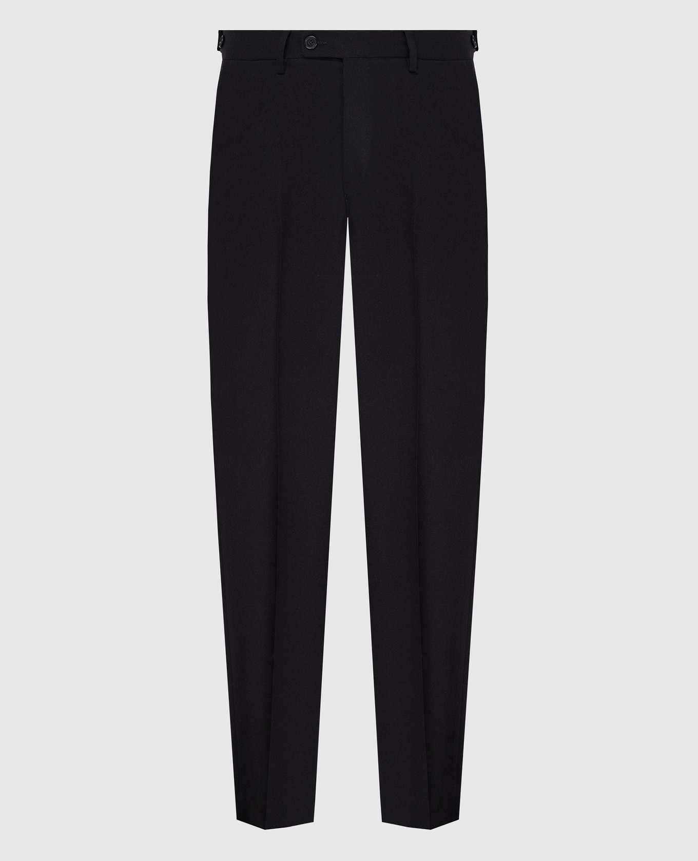 

Темно-синие чиносы из шерсти, Тёмно-синий, Узкие брюки