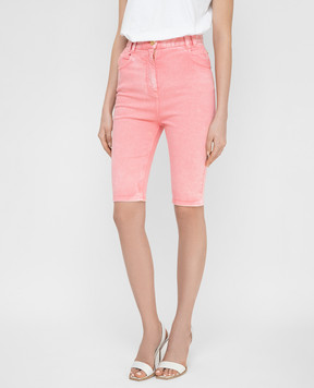 Balmain Рожеві шорти VF15425D090