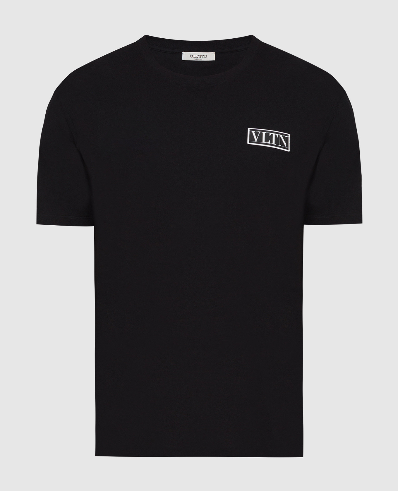 

Черная футболка с нашивкой 'VLTN' Valentino, Черный, Футболки