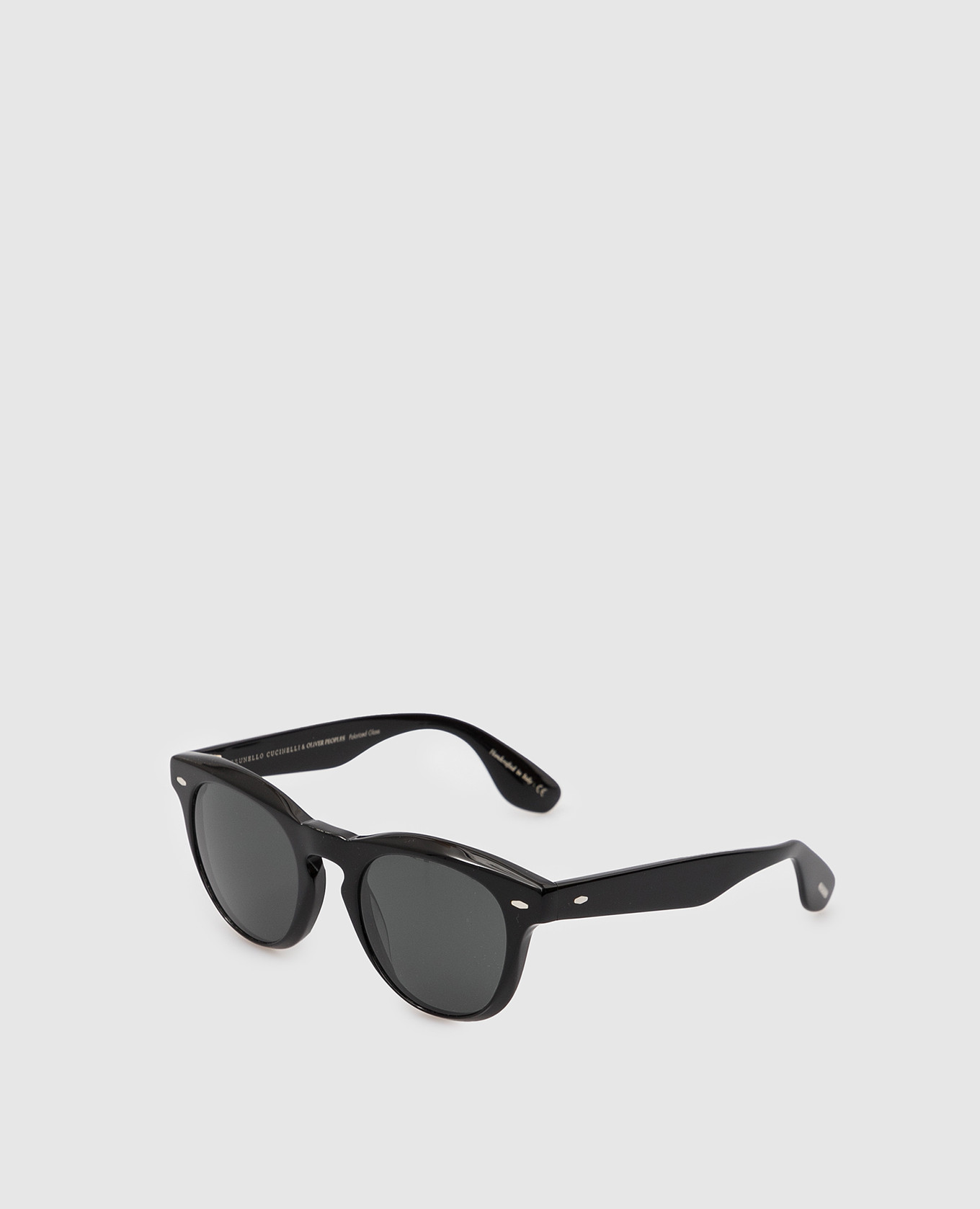 Brunello Cucinelli Черные солнцезащитные очки Nino MOCNIN008 изображение 4