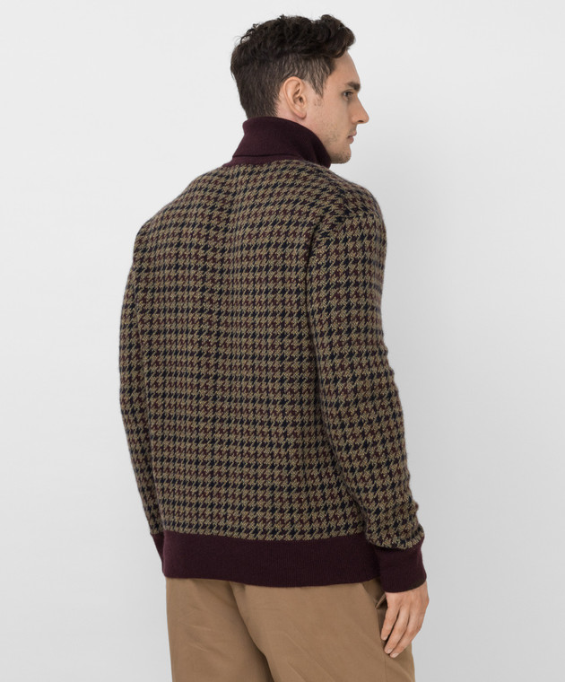 Loro Piana Patterned cashmere and silk sweater FAL9166 image 4
