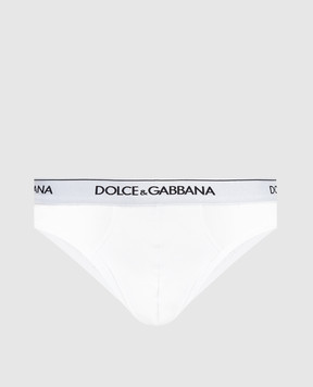 Dolce&Gabbana Набір білих трусів M9C03JFUGIW