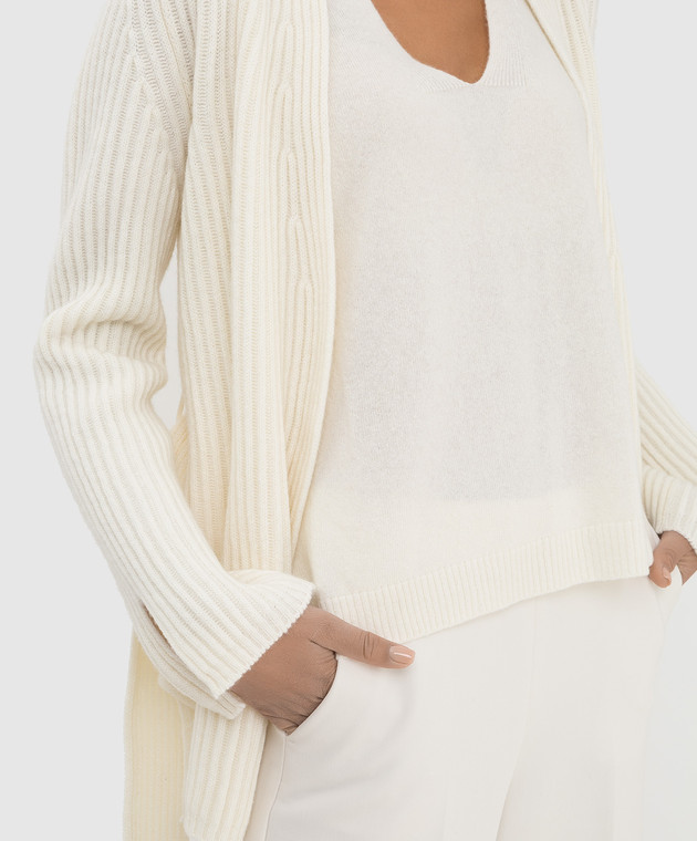 Max & Co Светло-бежевый комплект Scalе из шерсти SCALE изображение 5