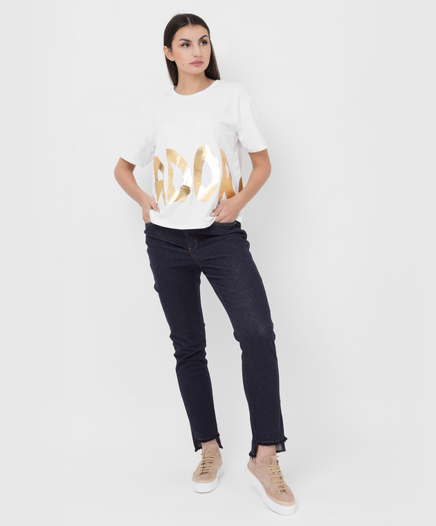 Marina Rinaldi - Vampa white printed T-shirt VAMPA - buy with Denmark  delivery at Symbol