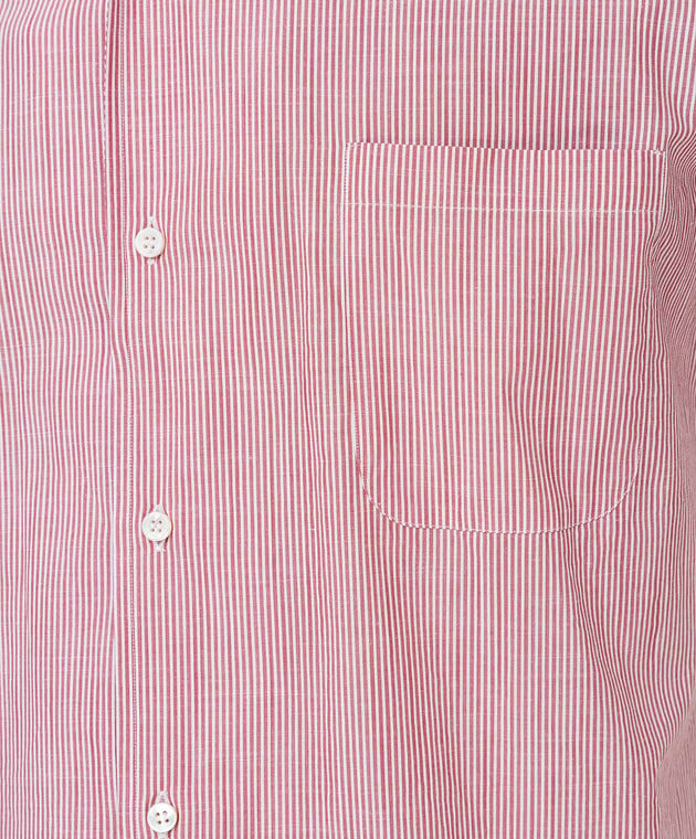 Loro Piana Красная рубашка FAL1508 изображение 5