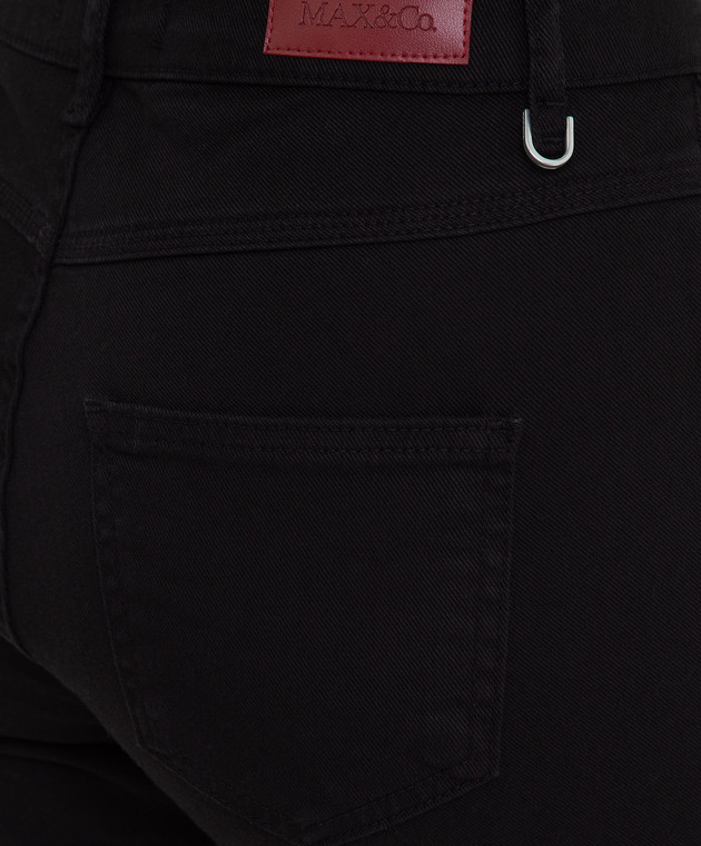 Max & Co Черные джинсы-скинни Ventosa VENTOSA изображение 5