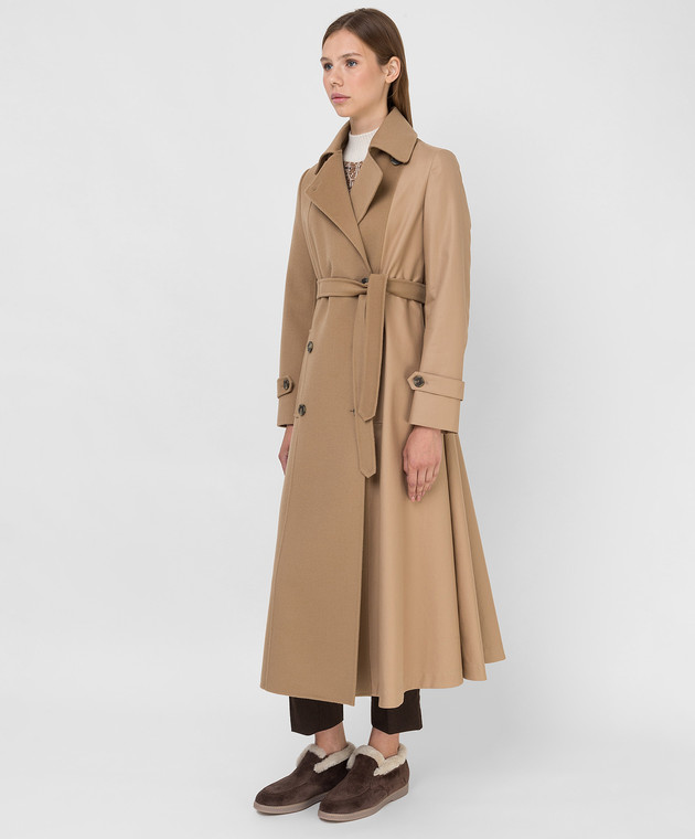 マロン Max Mara Weekend - Комбинированное пальто-тренч Nurrao NURRA