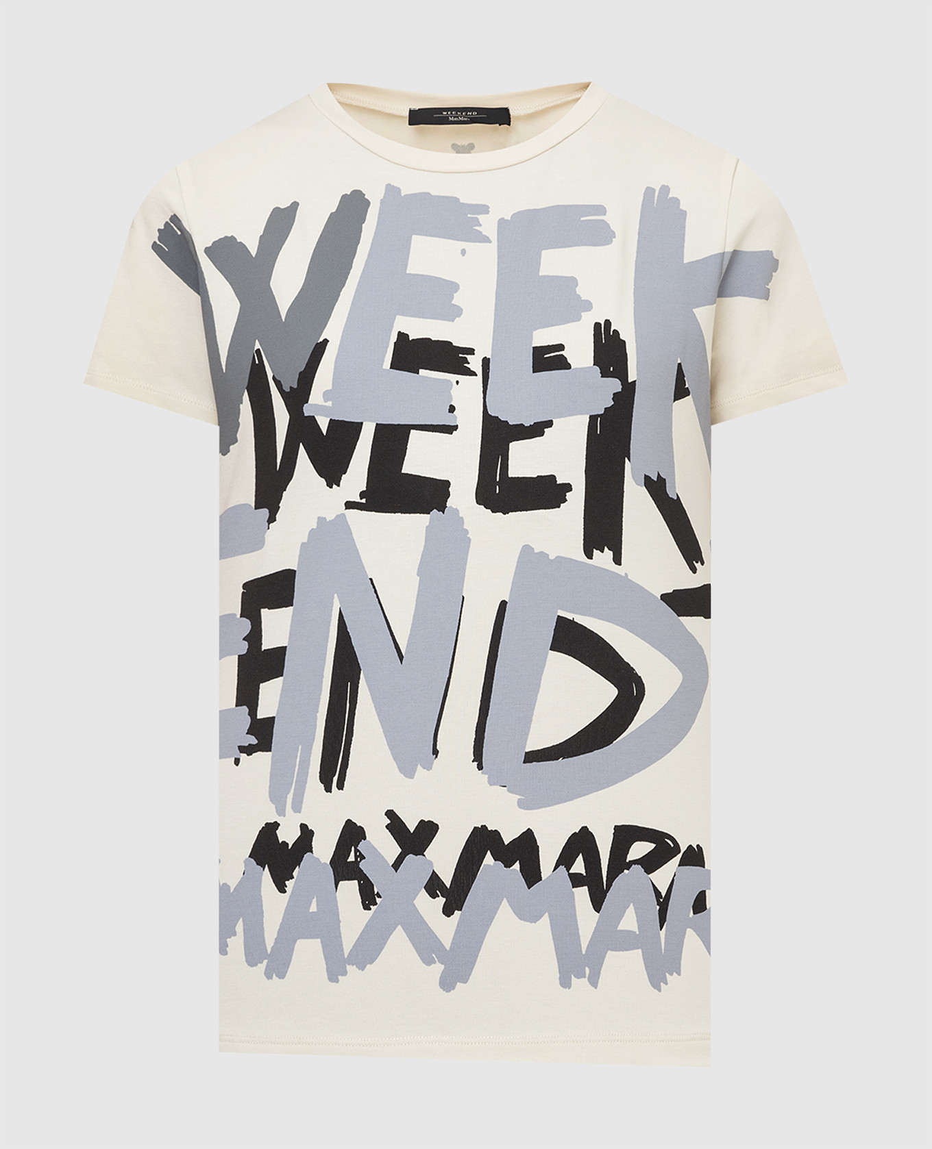 

Футболка Rana с принтом Max Mara Weekend, Светло-бежевый, Футболки