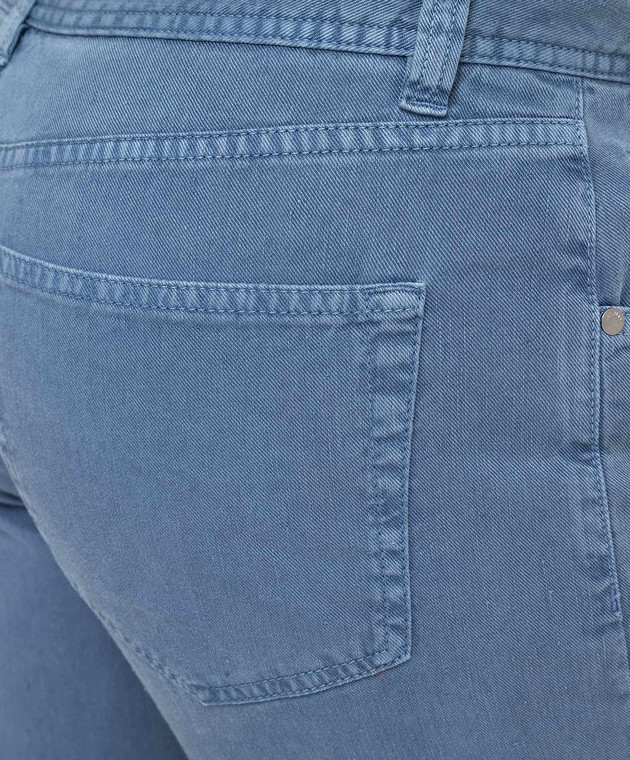 Loro Piana Голубые джинсы FAI1288 изображение 5