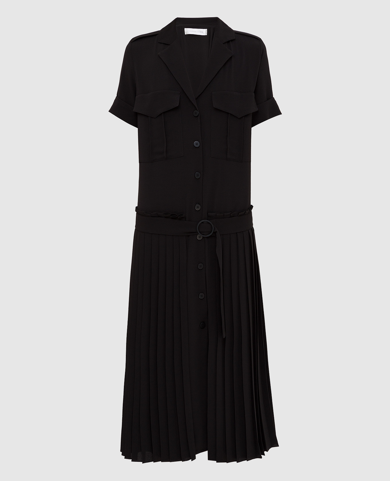 

Черное платье Victoria by Victoria Beckham, Черный, Платья Миди