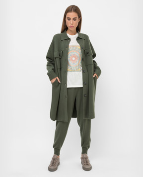 Allude Кардиган из шерсти и кашемира с разрезами 21517614