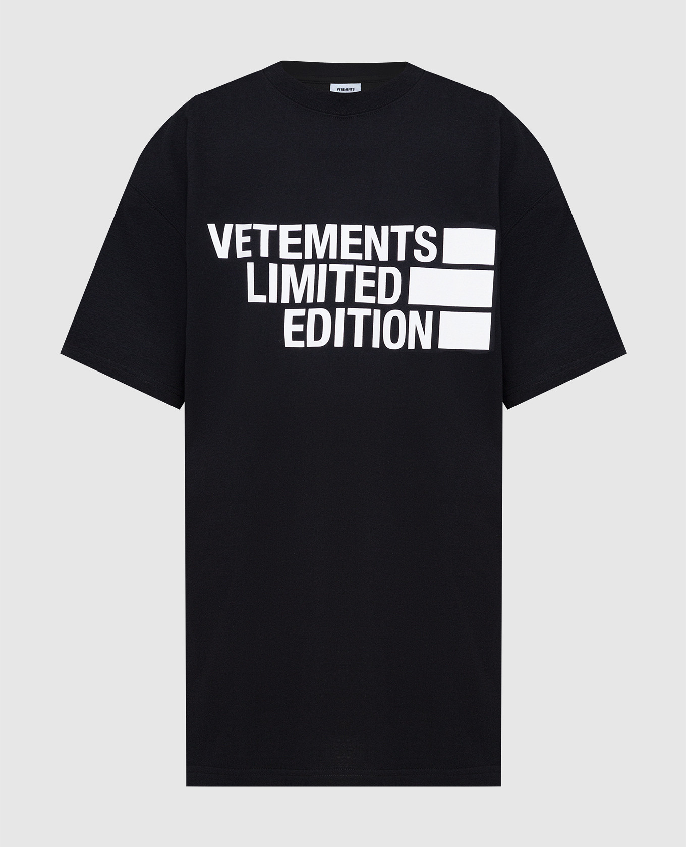 

Черная футболка Vetements, Черный, Футболки