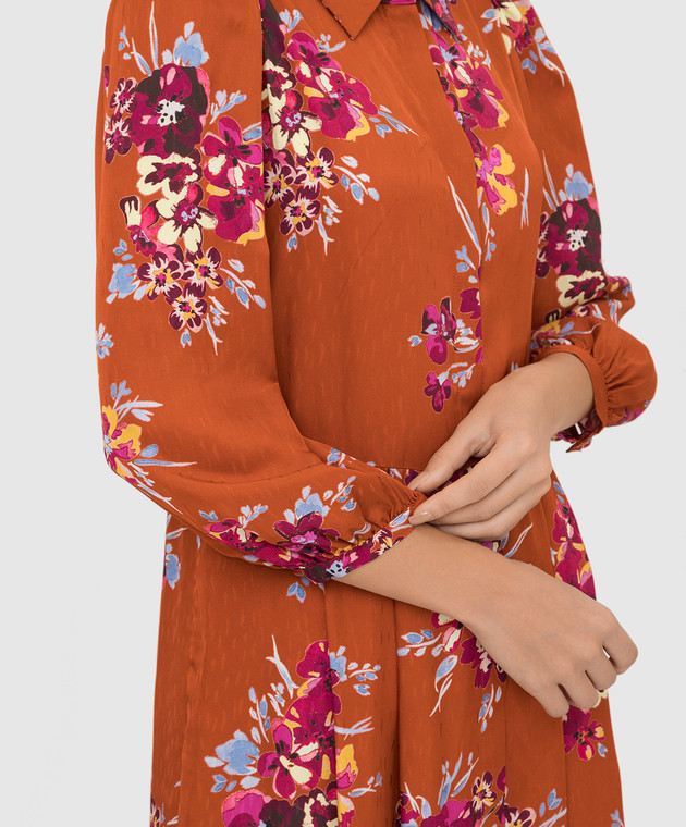 Max & Co Платье-рубашка Tritare в цветочный принт TRITARE изображение 5