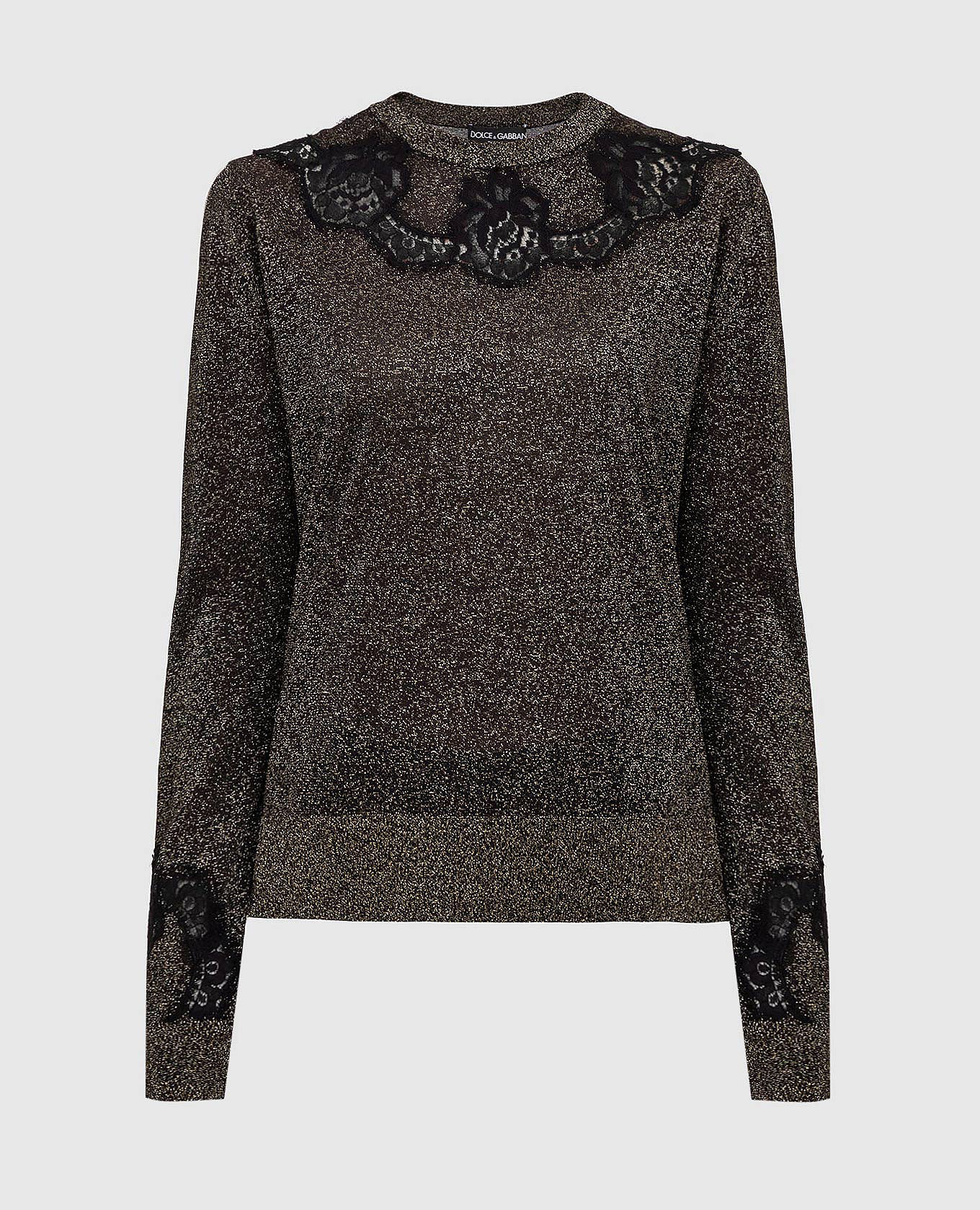 

Черный джемпер Dolce&Gabbana, Свитера