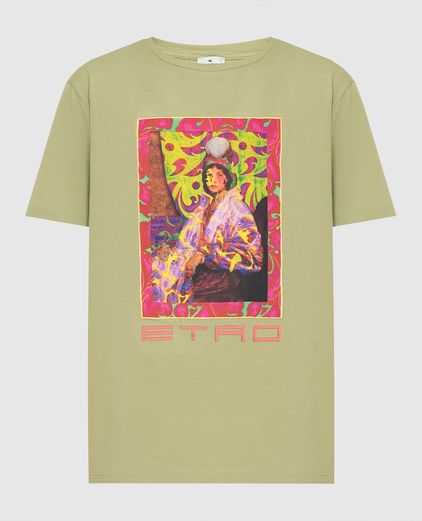 

Зеленая футболка Etro, Зеленый, Футболки