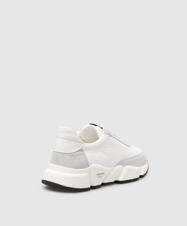 Max Mara Weekend Кроссовки Cignopv с замшевыми вставками CIGNOPV изображение 4