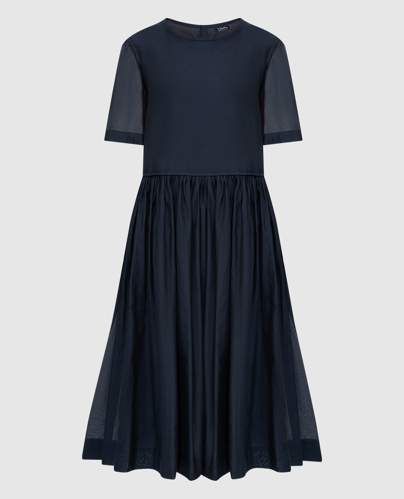 

Платье свободного кроя Max Mara, Тёмно-синий, Платья Макси