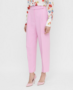Ermanno Scervino Розовые брюки D366P302UKF