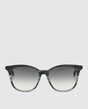 Bottega Veneta Графитовые солнцезащитные очки с эффектом градиент BV0132S30001672