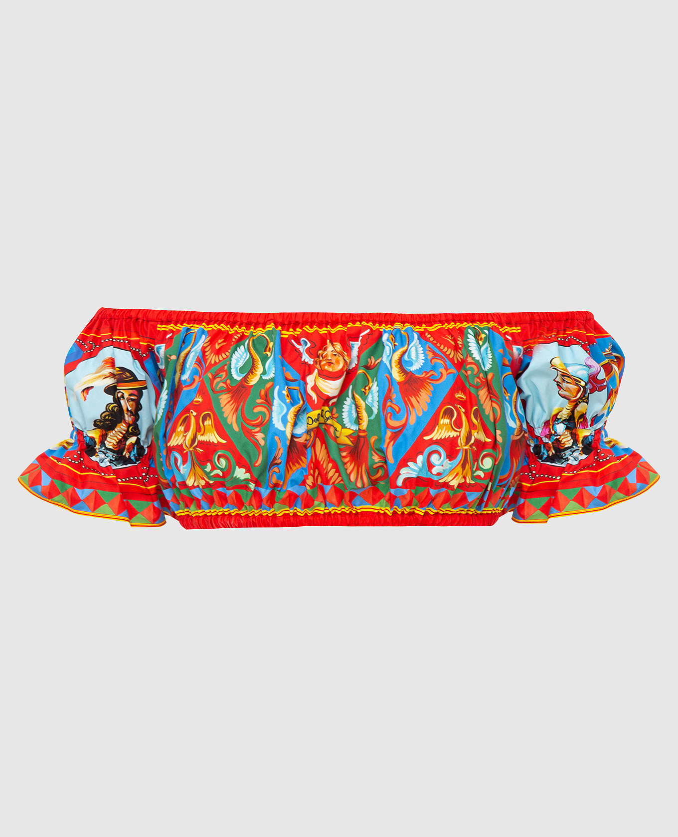 

Топ в принт Siciliano Сaretto Dolce&Gabbana, Красный, Топы