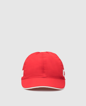 Stefano Ricci Дитяча червона кепка з логотипом YVF5357GF0007