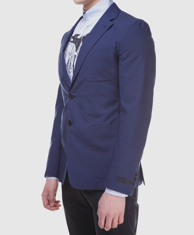 Prada Синий пиджак UGF003 изображение 3