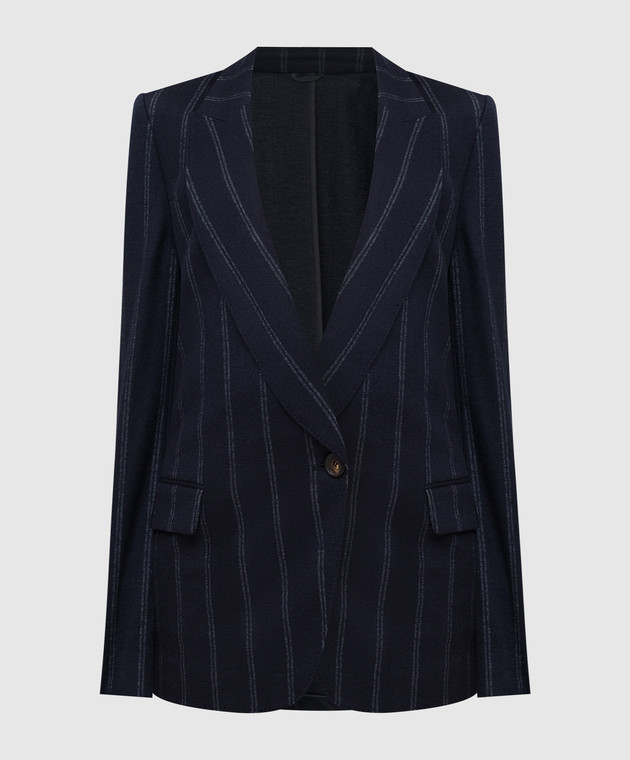Brunello Cucinelli Striped wool jacket MD9262121