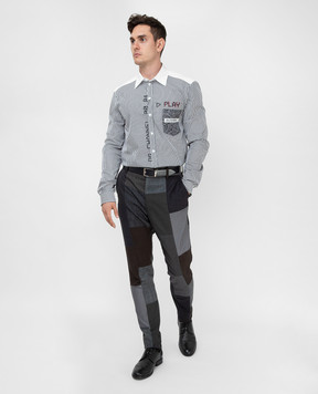 Dolce&Gabbana Брюки в технике пэчворк GWZ4HTGES48
