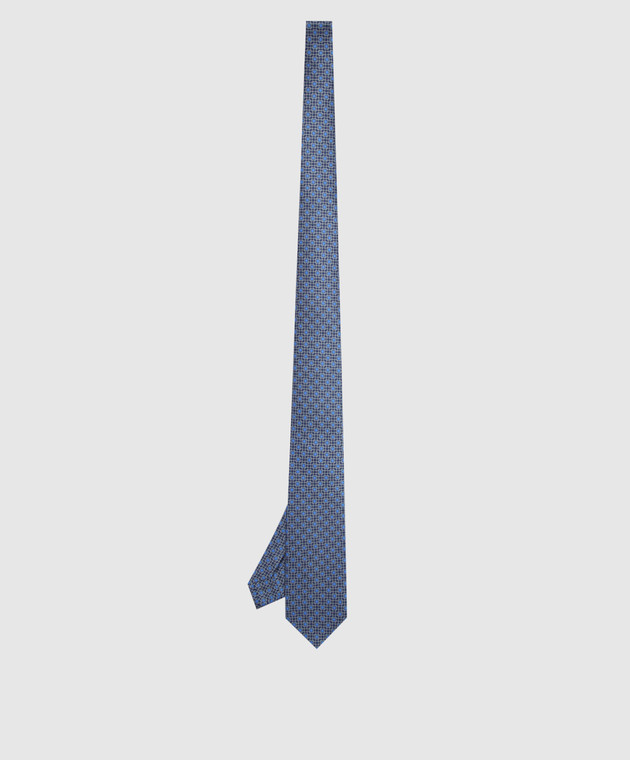 Stefano Ricci Детский шелковый набор из галстука и платка-паше в узор YDH33029 изображение 3