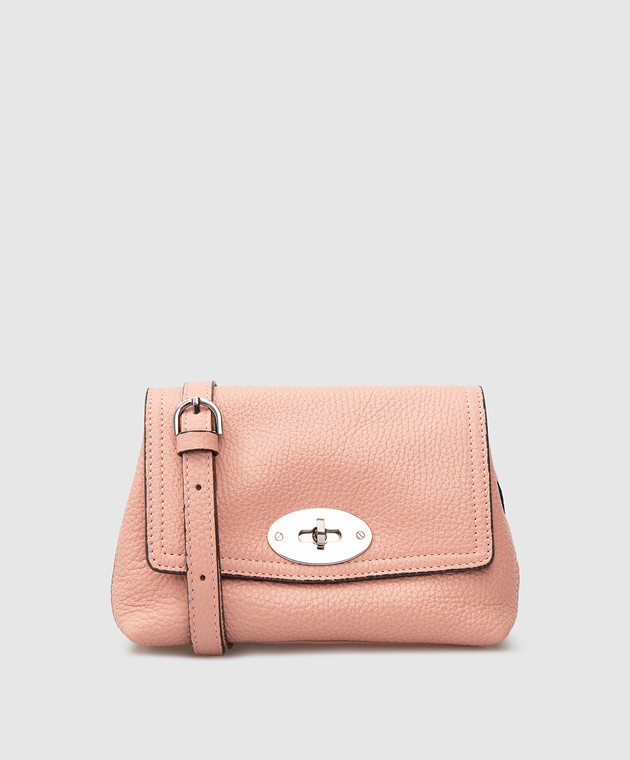 Gianni Notaro Dollaro Pink Leather Mini Bag 458