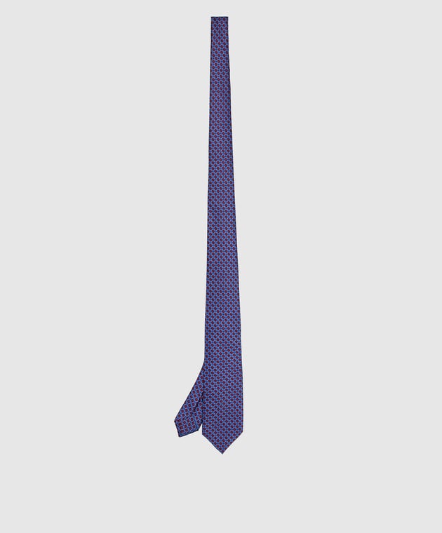 Stefano Ricci Детский шелковый галстук в узор YCH37030 изображение 2