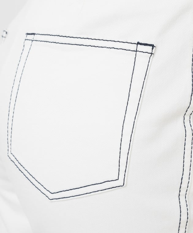 Loro Piana Белые джинсы FAL6369 изображение 5