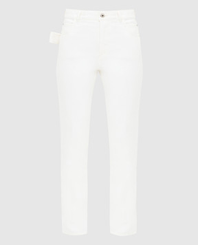 Bottega Veneta Белые джинсы 577650