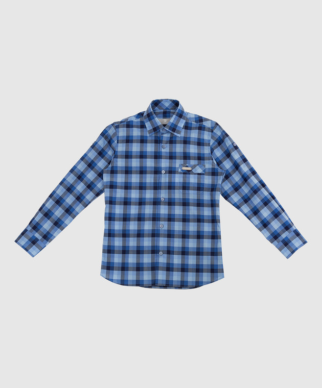 Stefano Ricci Children's checkered shirt YC003552LJ1781